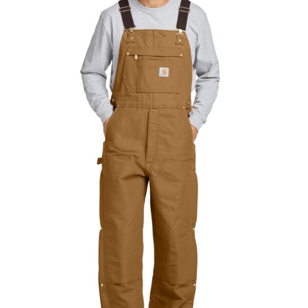 Short Firm Duck Insulated Bib Overalls Thumbnail