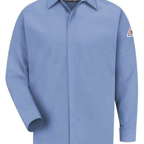 Concealed-Gripper Pocketless Long Sleeve Shirt - CoolTouch® 2 - Tall Sizes Thumbnail